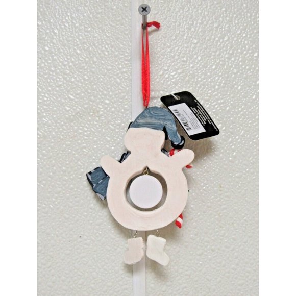 NFL Dallas Cowboys Clay Dough Snowman Christmas Ornament by Team Sports America - Picture 2 of 2